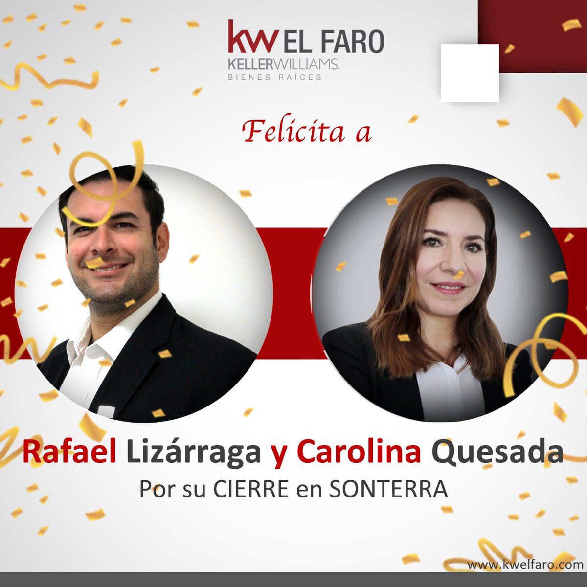 kwelfaro's tweet photo. Felicidades a nuestros asociados Rafael Lizárraga, Carolina Quesada, Armando Gutiérrez, Maria Jose López puerta, LCD EL FARO, Fernando Rumayor y lizette Blancarte . ENHORABUENA
#kw #mzt #mexico #coaching #KWELFARO #realestate #entrenamiento #kellerwilliams https://t.co/zogFVIhy5R