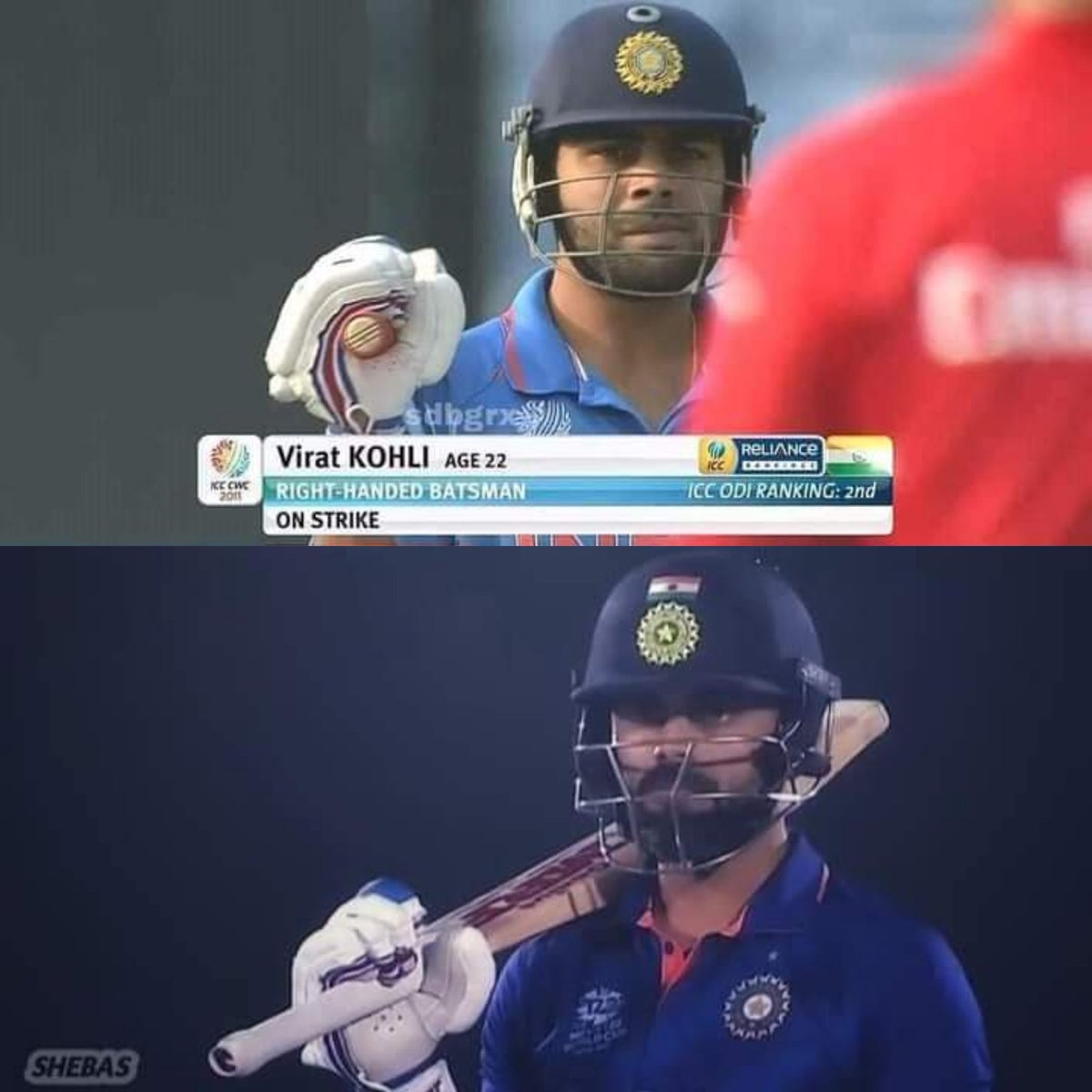 TrendVirat's tweet photo. Same to Same aa 😉🔥

2011 - 2021 ❤️
@imVkohli https://t.co/m2FT9Fq36p