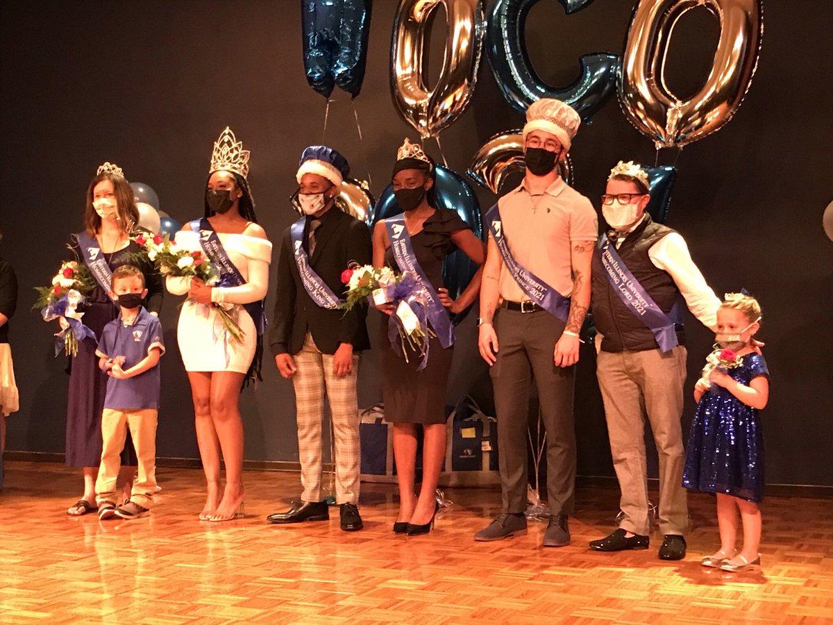 Congratulations to our 2021 EIU Homecoming Royalty! #closeorapart #panthersatheart