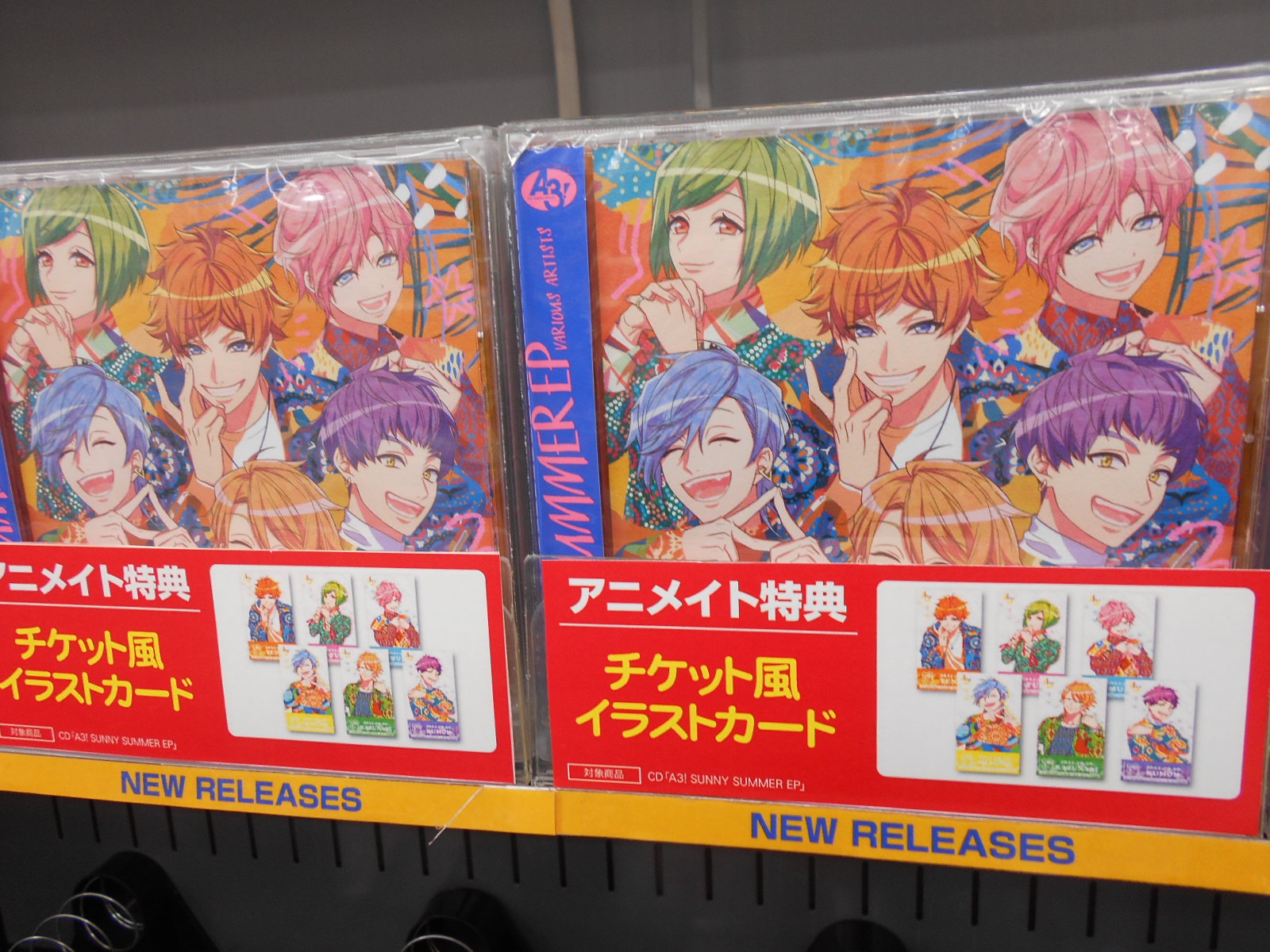 A3! エースリー 摂津万里 チケット風イラストカード SUNNY EP
