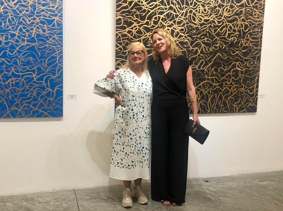 LHAAppreciation's tweet photo. Installation of Memory and Movement (2019)
Galerie Joseph
Paris, France
Look who stopped by the show to see her friend. The lovely Susi Kramer.
#LaurelHollomanArt #galeriejoseph #abstractart #memoryandmovement #femaleartist #parisart https://t.co/FE2ZXNO5dk