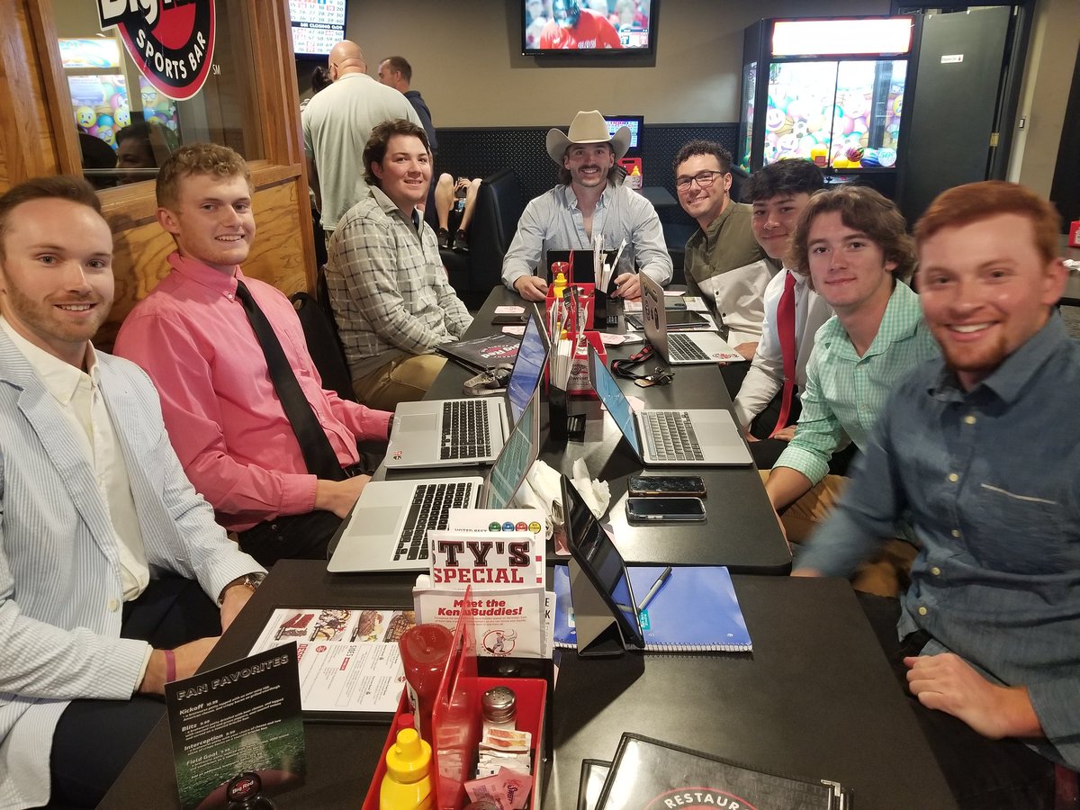 8th annual Battle for Blood Draft in the books!  These young men came prepared to do business.  Let the Battles begin!  Game 1's begin Friday 1 PM at Moller Field.  #battleforblood