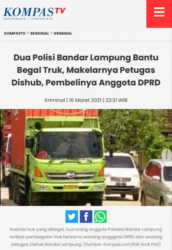 Buat saya, berita dengan judul paling epik sih ini. Merepresentasikan NKRI banget. Korup secara utuh dan menyeluruh.