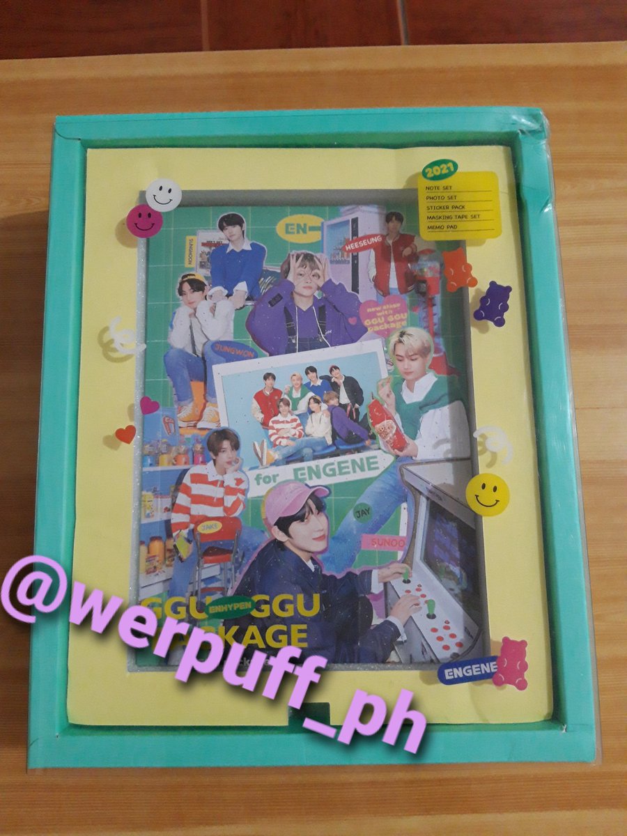 werpuff_ph's tweet photo. #WERPUFF_PHOnhands 

Enhypen Ggu Ggu Package Inclusions: 
Weverse POB = 150 PHP each
Weverse POB 2 pcs = 350 PHP
Notebook + Accordion = 200 PHP
4 cut Unit photo = 100 PHP
OB + PB = 250 PHP

Comment or DM us to mine the items 💜 https://t.co/z3PuBBqwp3