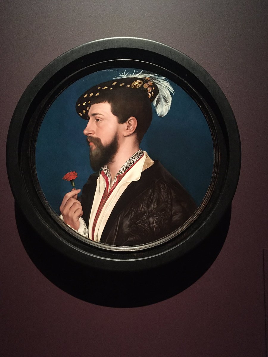 LisaBoutin's tweet photo. Lots of exquisite portraits at the new “Capturing Character” Holbein exhibition. https://t.co/0DlPva7cqY