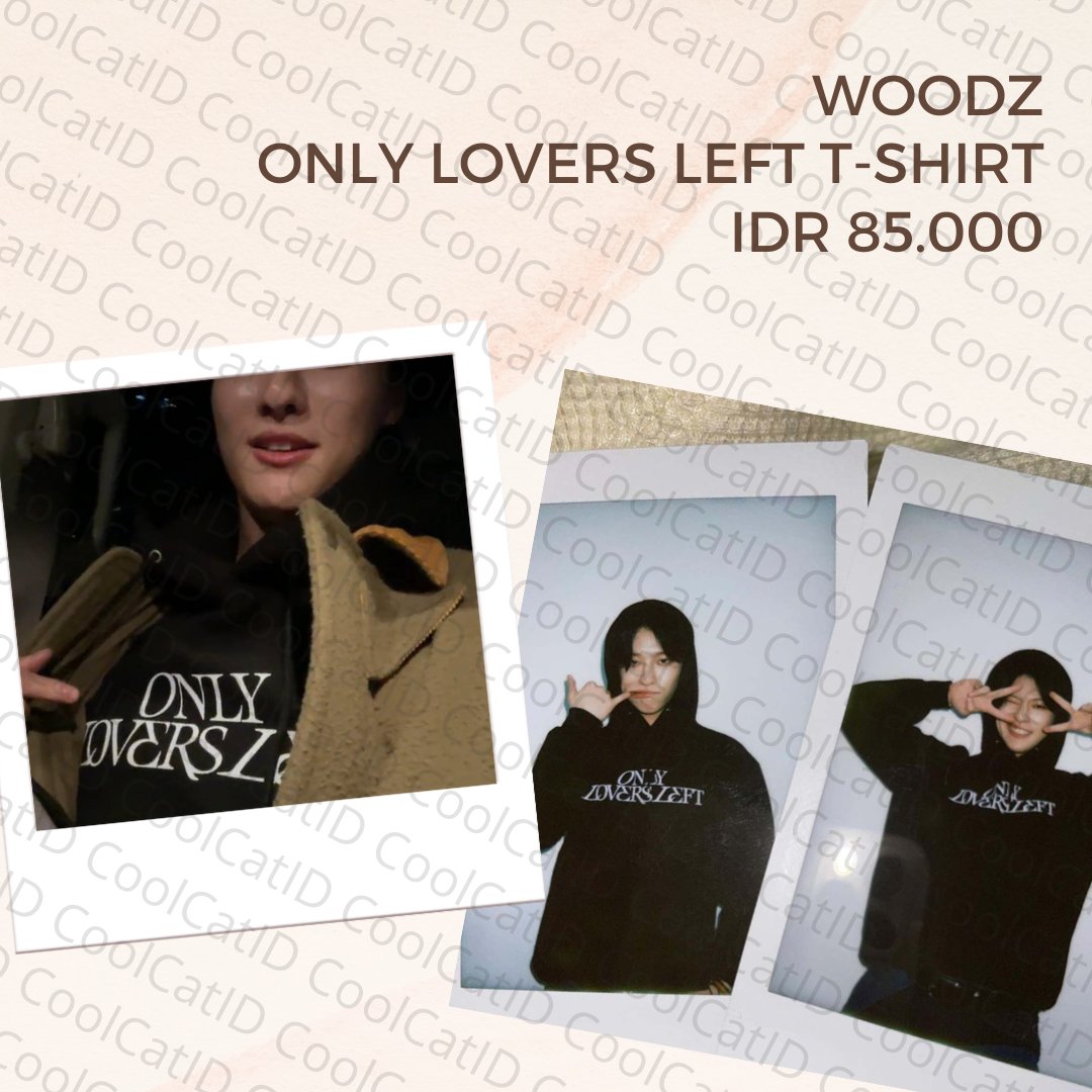 coolcatid's tweet photo. PRE ORDER
𝗖𝗹𝗼𝘀𝗲 𝗣𝗢 𝘁𝗮𝗻𝗴𝗴𝗮𝗹 𝟮𝟰/𝟭𝟬
Proses produksi 𝟲 𝗵𝗮𝗿𝗶
Pengiriman tgl 𝟯𝟭/𝟭𝟬

Woodz Only Lovers Left OLL Hoodie IDR 135.000
Bahan: Cotton Fleece Taiwan

Woodz OLL T-Shirt IDR 85.000
Bahan: Cotton Combed 30S

check out 🍊
https://t.co/193YmOVEia https://t.co/XmMqKJ8PvA