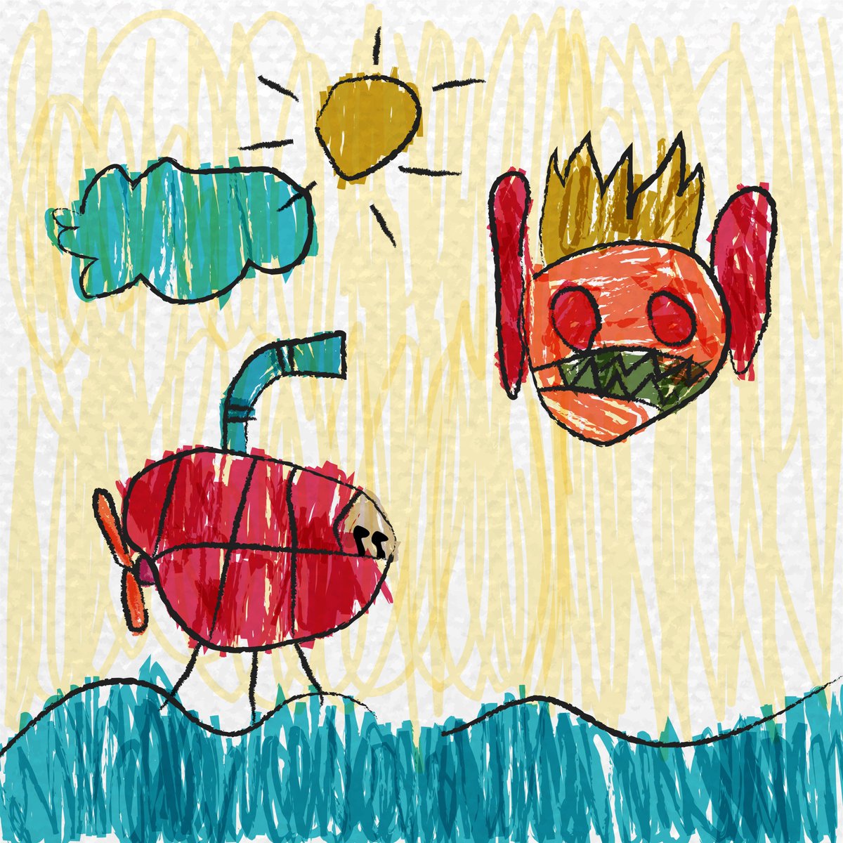 New drop 😊✨
The world of my son's drawing fantasy.

Please check out my work

opensea.io/collection/jc7…
x.com/Janejc_Studio