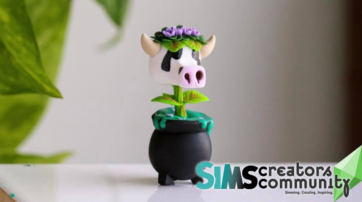 SimsCreatorsCom's tweet photo. If you weren't able to purchase a #Cauldron #Cowplant from @CottoneeSocks, the #SimsCreatorsCommunity is celebrating #Halloween with another #giveaway! Like &amp; Retweet this post as well as follow @SimsCreatorsCom by 10/31 for a chance to win. Winner will be announced 11/01! 🎃🧙🏾‍♀️👻 https://t.co/gQxIf51Ybk