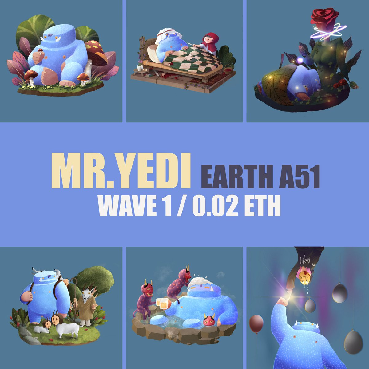 PedNft's tweet photo. Finished Mr.Yedi Wave 1 
Price 0.02 ETH

And Wave 2 Next week raise price!

https://t.co/cbBiAgmwyh
#nft #nftcollector #NFTCommunity #NFTTHAILAND https://t.co/Rss9nSmA4A
