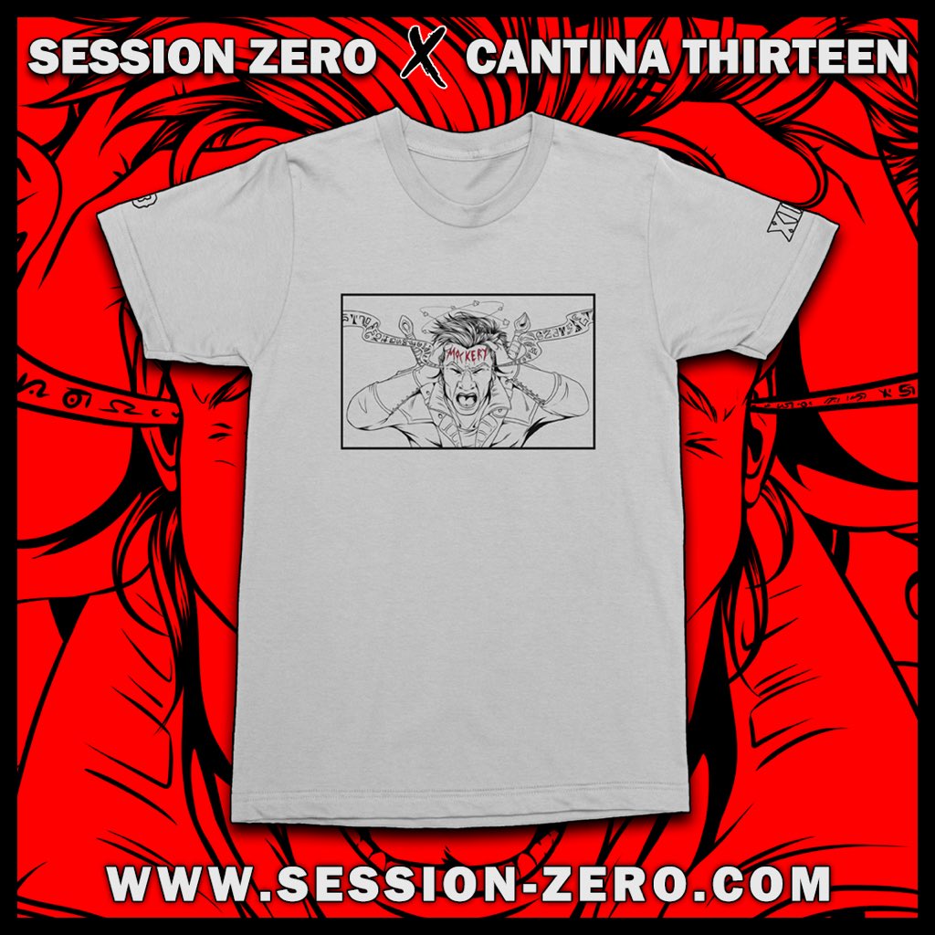 SessionxZero's tweet photo. Here it is!

@CantinaThirteen is debuting a brand new “Vicious Mockery Generator” on their website and releasing a bunch of amazing new content on YouTube.

Go give them a follow and grab this new collaboration design drawn by @Dragonmirr!

#SessionZero #CantinaThirteen #DnD https://t.co/XoIp82yTgj