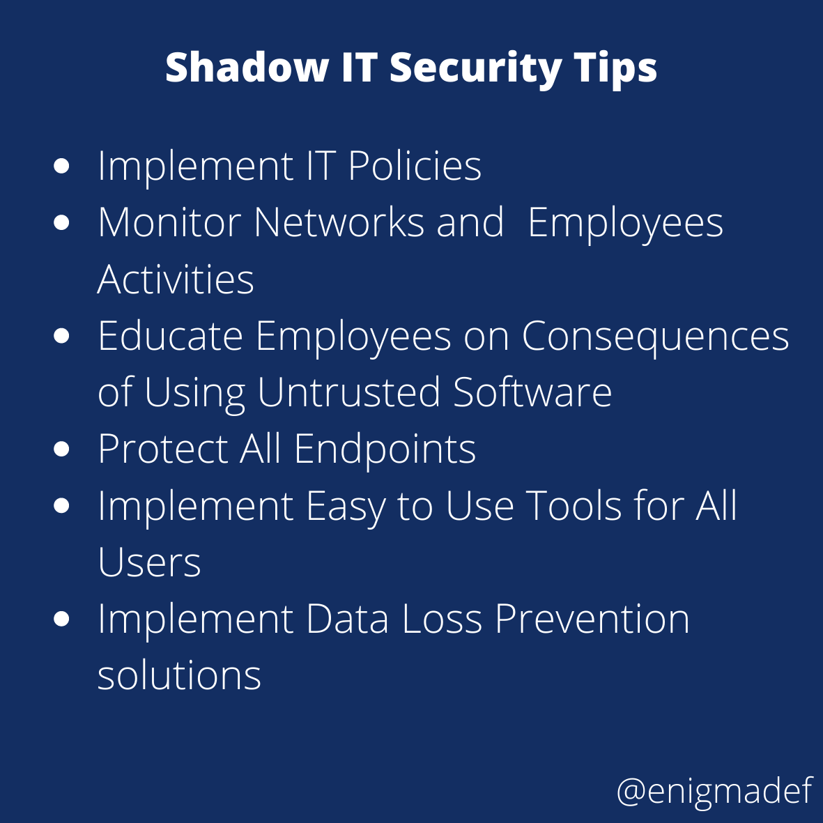 enigmadef's tweet photo. #CyberMonth #Cybersecurity #BeCyberSmart #InfoSec #InformationSecurity #Cybersecurity #StopThinkConnect #IoT 
#HomeSecurity #InfoSecurity #NetworkSecurity #NetSec #CloudComputing #cloudsecurity  For more security tips follow 
@CISAgov

@CyberSmartUK https://t.co/7CBJks7pmj