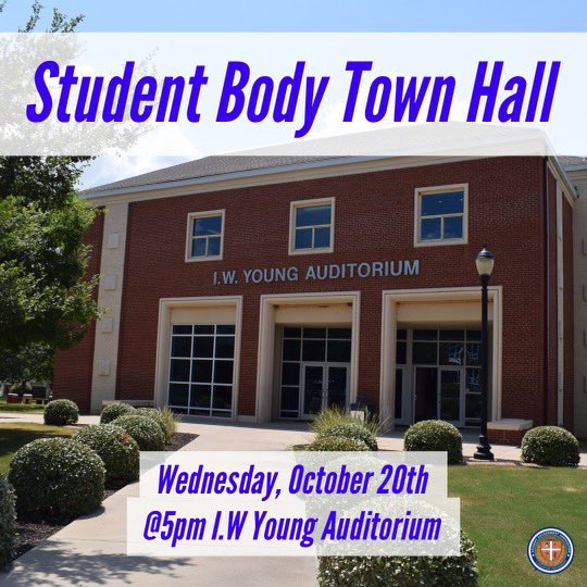 CALLING ALL STUDENTS ‼️‼️‼️ Please Come Out &amp; Talk With SGA &amp; Others About What We Want To See For Our University 💙🧡