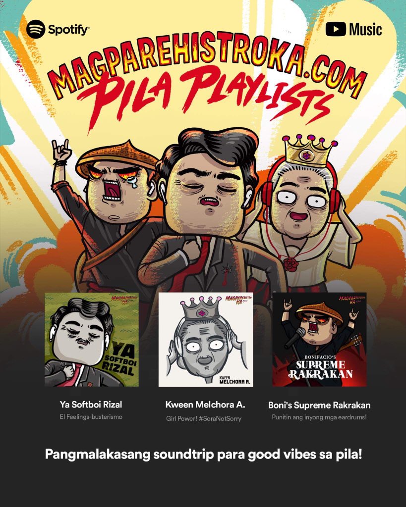#MagpaRehistroKa Pila Playlist

Listen on Spotify - bit.ly/MagparehistroK…
Listen on YT Music - bit.ly/MagparehistroK…
 
May pa-soundtrip ang mga bayani natin para aliw ang pilahan sa voter’s reg!
 
Share niyo sa mga kakilala niyong pipila!