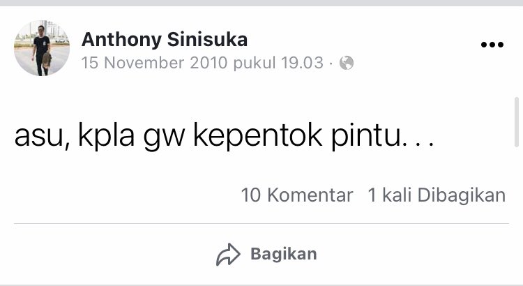 Udah 11 tahun ya ngab, ga sembuh²