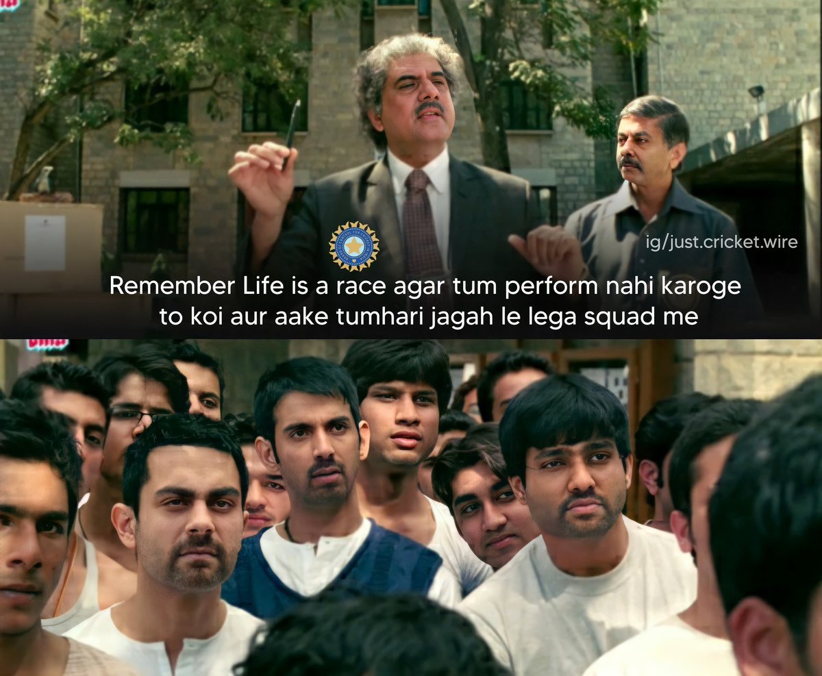 b_kul25's tweet photo. How BCCI selectors give speech before every #T20WorldCup https://t.co/LKl57Ni8Wp