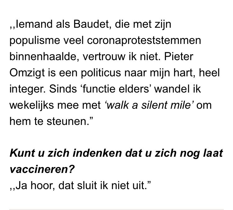 yaelks71's tweet photo. @thierrybaudet Misschien moet je de rest van de artikel ook lezen ipv woorden uit hun context plaatsen ;-) https://t.co/bi0kFB1mUq