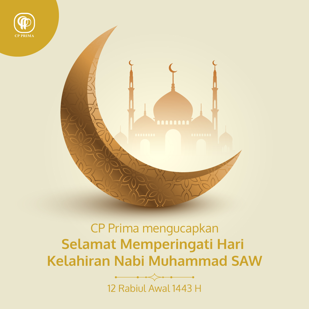 cpprima's tweet image. CP Prima Mengucapkan 

Selamat Memperingati Hari Kelahiran Nabi Muhammad SAW.

Bagi Masyarakat Muslim Yang Merayakan.