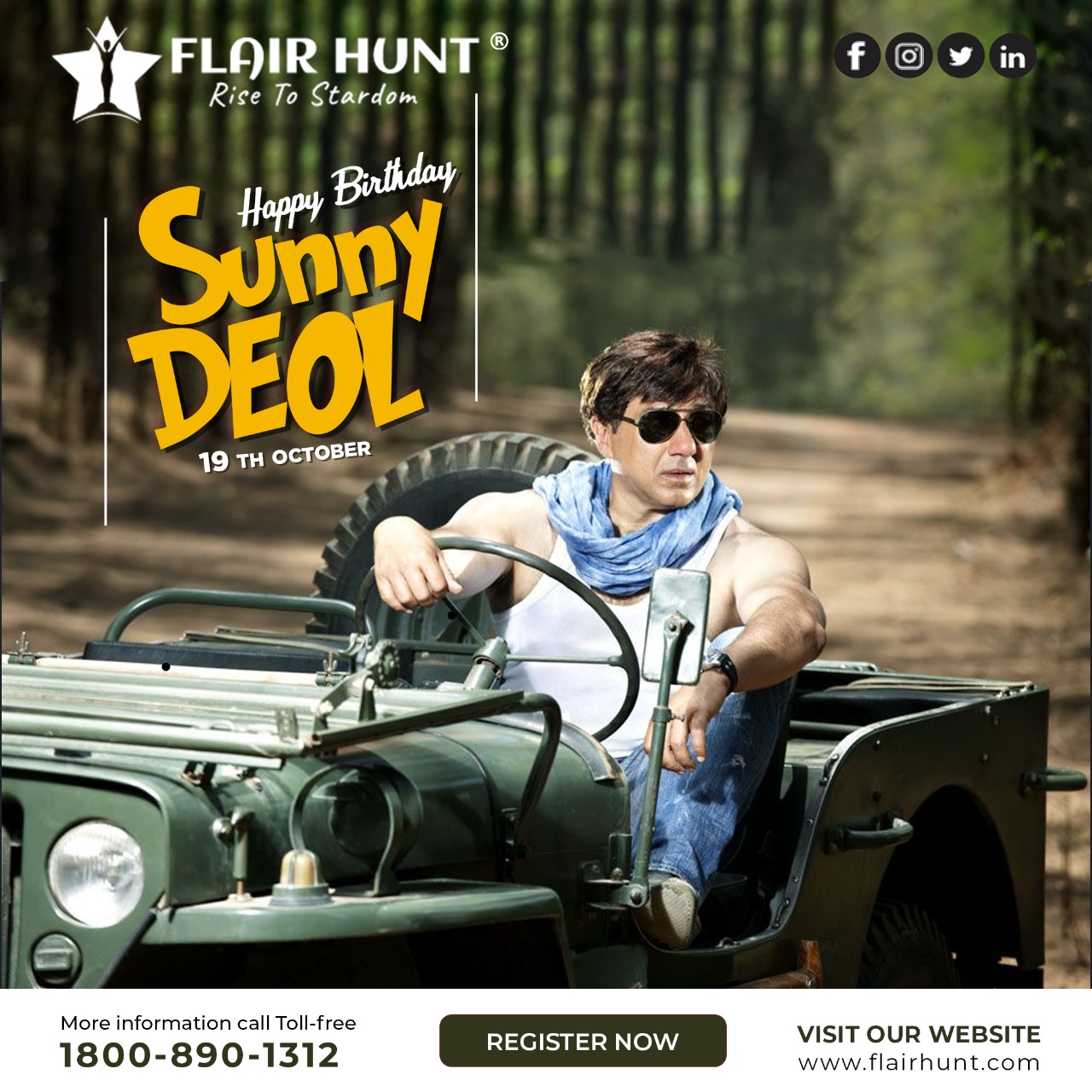 Happy Birthday Sunny Deol..   Sunny Deol     
