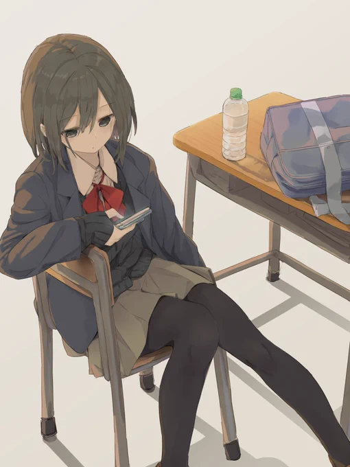 重そうなブレザーが好きです!

 #絵柄が好みって人がいればいいなぁ 