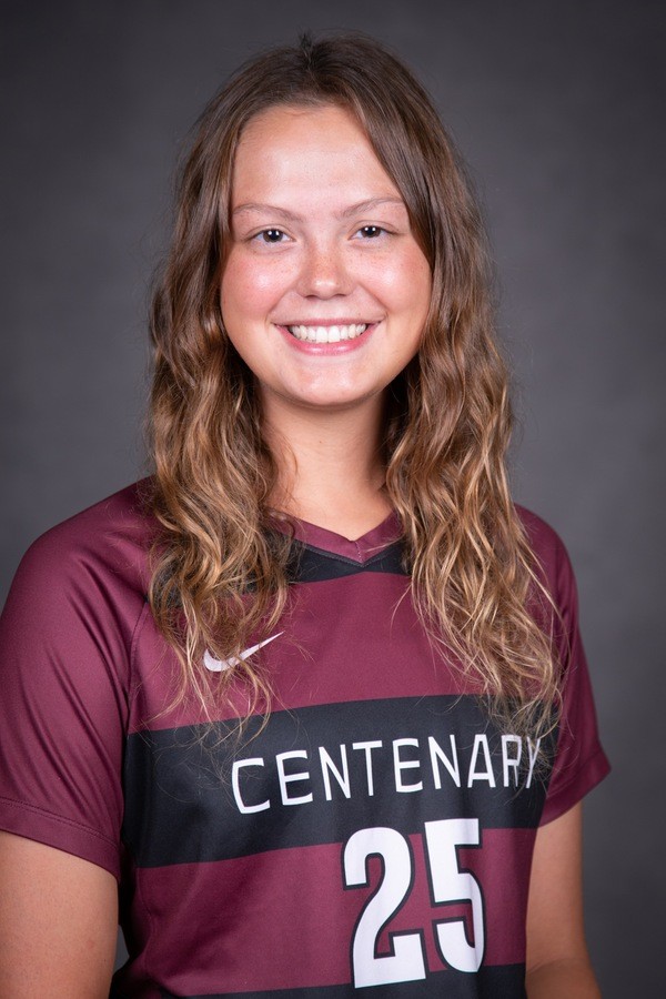 GoCentenary's tweet photo. Centenary Athletics announces its "Athlete of the Week": Margot Frost of Ladies Soccer: 
https://t.co/C501WtfoWf
#GoCentenary #CTheOpportunity https://t.co/LxZ5zVvo2r