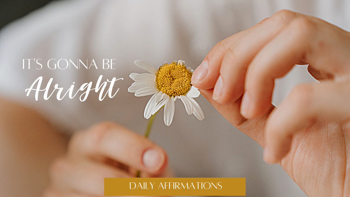 GoodEnoughCath's tweet photo. Not all #dailyaffirmations are strong battle cries. Some are quiet reminders, "Every little thing is gonna be alright." https://t.co/HQXhPUk0iU #affirmations https://t.co/PLZkD85EBt
