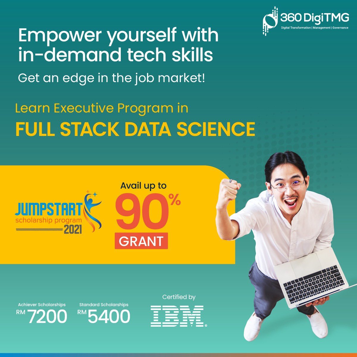 Nathan16711's tweet photo. Are you looking for an edge in the job market? Start an executive program in #FullStackDataScience today and empower yourself with in-demand tech skills. Enroll now and avail of up to 90 percent grant. Enrol now: https://t.co/w4vKhr2cSU

#scholarship #360DigiTMGmalaysia https://t.co/NbPSuO4jlB