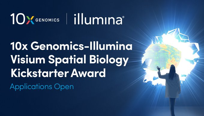 mscienceaustnz's tweet image. Kickstart your #SpatialBiology research! WIN 4x $20K worth of support 

• 4 samples of the @10xGenomics Visium FFPE Spatial Gene Expression solution
• With library preparation &amp;amp; bioinformatics support
• &amp;amp; #Sequencing from @illumina
 
👉Apply bit.ly/3jM7w1r by Oct 22👈