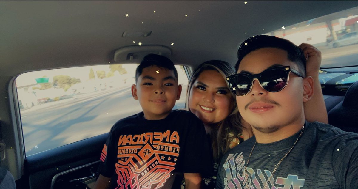 JacquelineManz's tweet photo. My brother's and I this weekend on our way to the Pumpkin Patch 😊🎃 @ItssssYurrrBoii 
#ADPRDogs https://t.co/FNNybCVnD2