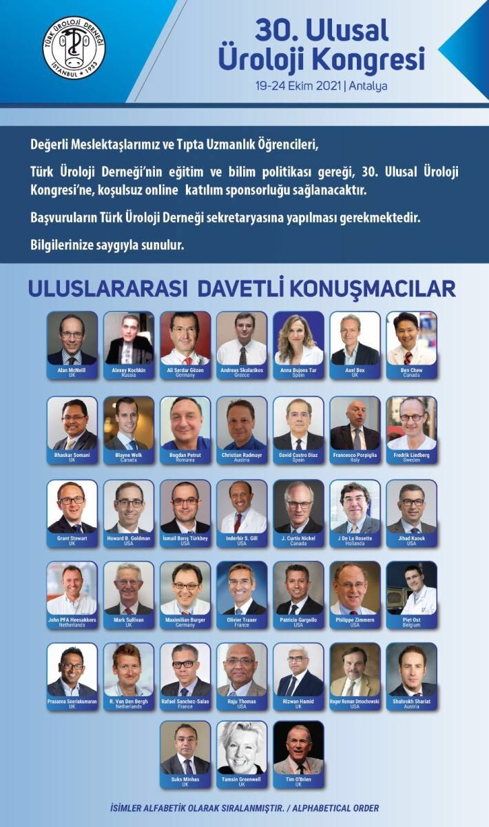 fyanaral's tweet photo. Ulusal Üroloji Kongresi bugün başlıyor. Hibrit olarak gerçekleştirilecek kongreye Türk Üroloji Derneği tarafından koşulsuz online katılım sponsorluğu sağlanmaktadır. Branşının önde gelen akademisyenlerin konuşmacı olduğu bu güzel kongreyi kaçırmayın derim.
@uroturk #uroturk2021 https://t.co/9zkdtl9pDR