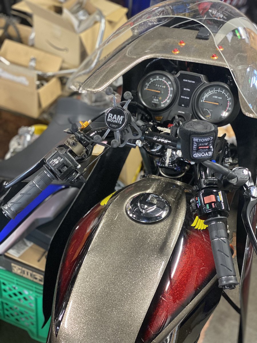 三協オート　パーカー　gs400 GS専門ショップ「三協オート」様制作のGS400☆ブラックE2カラー