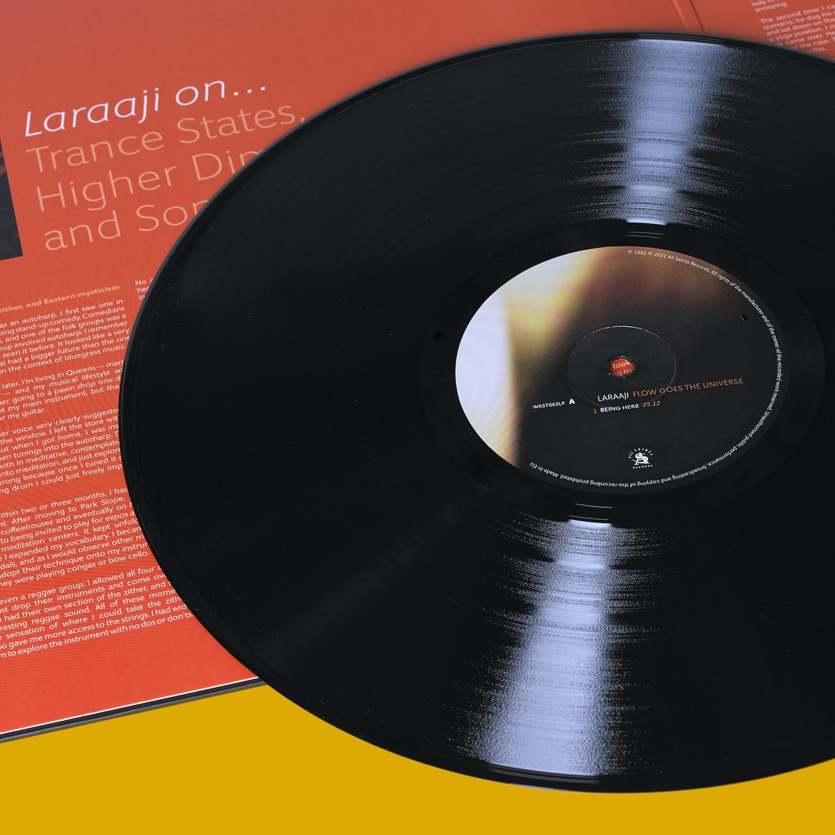 Bleep (@bleep) on Twitter photo Shipping Now:
Laraaji - Flow Goes The Universe
<a href="/AllSaintsRcrds/">All Saints Records</a>
bleep.com/release/239981
+ Cut by Stefan Betke (Pole)
+ 2×LP Gatefold sleeve by David Coppenhall from original projection-based designs
+ Liner note interview with Laraaji & Andrew Parks
+ Download card Shipping Now:
Laraaji - Flow Goes The Universe
<a href="/AllSaintsRcrds/">All Saints Records</a>
bleep.com/release/239981
+ Cut by Stefan Betke (Pole)
+ 2×LP Gatefold sleeve by David Coppenhall from original projection-based designs
+ Liner note interview with Laraaji & Andrew Parks
+ Download card