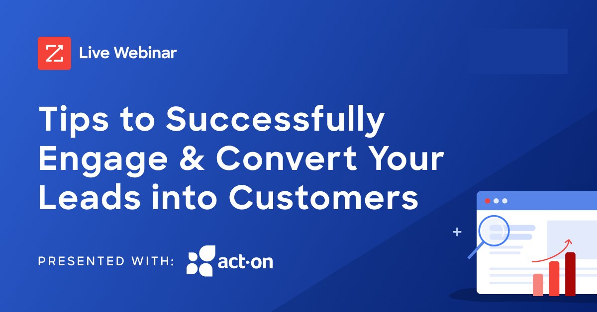 davecornelius8's tweet photo. Register today to learn how to create engaging, effective #nurture programs using #webinars, email, and more on Tuesday, October 19th at 11 am PT | 2 pm ET. 

We're teaming up with @ZoomInfo to bring you all the tips! 

Register using this link:
https://t.co/9LVlpK4Jrn https://t.co/1bSMAWaCJ8