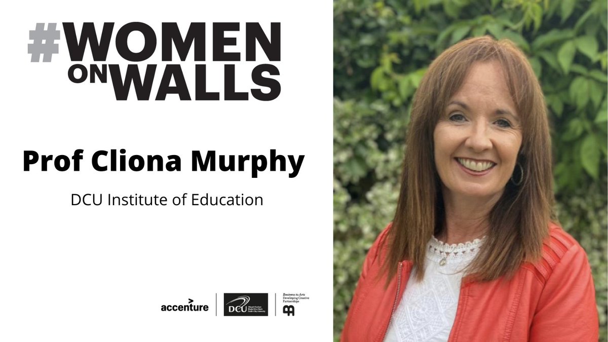 #WomenOnWalls: Prof Cliona Murphy from <a href="/DCU_IoE/">DCU Institute of Education</a> has built her research on how to teach science, and she now works with teachers around the world on ways to teach students about #science, #sustainability, and #ClimateAction 
Read about Cliona here: bit.ly/3azYHCu
#STEM