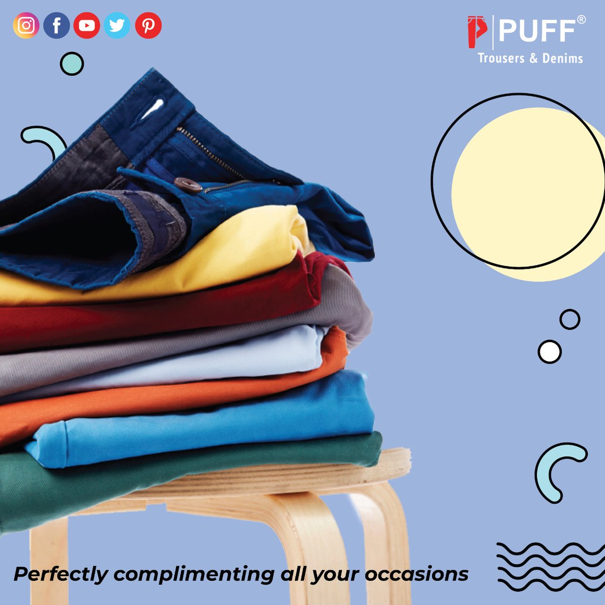 puff_jeans's tweet photo. Perfectly complimenting all your occasions, PUFF Jeans Menswear makes you stand out from the crowd ⭐
•
For more options to choose from contact us..
•
#StepOutInStyle #PUFFJeansSS21 #MasterWorks #PUFFJeans #SpringSummerCollection
#PUFFJeansClothing #DenimWear #ShopPUFFJeans https://t.co/xNdSKzvw7y