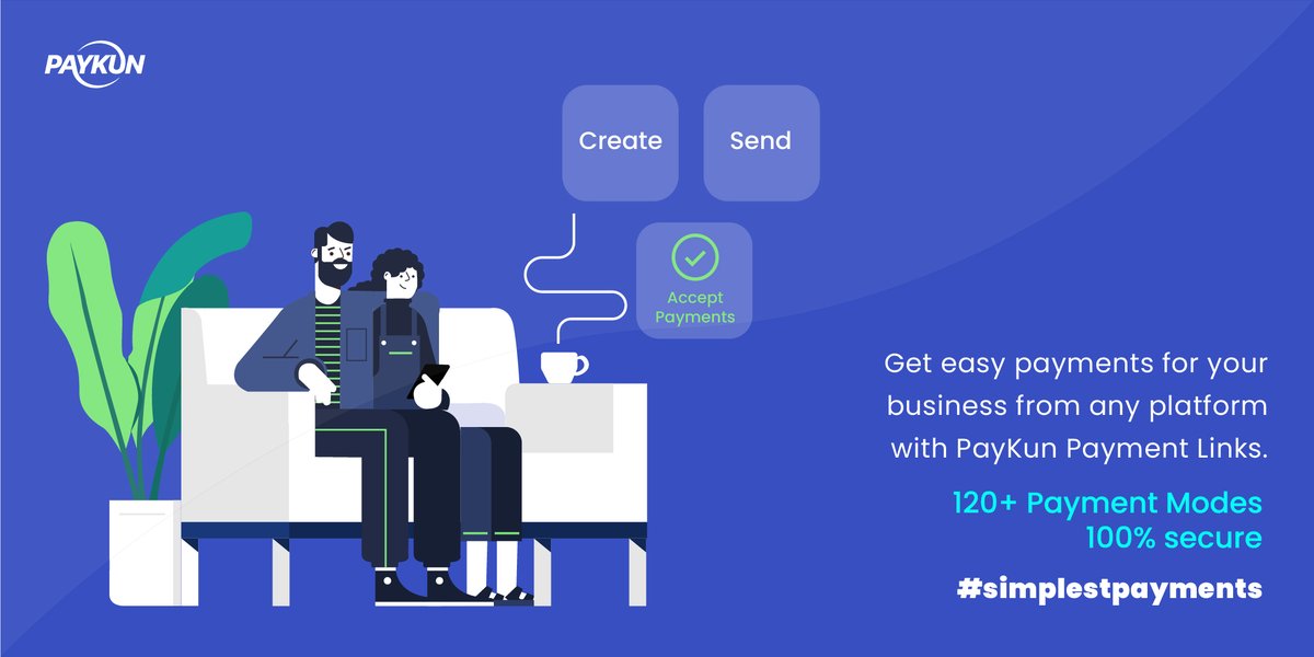 Do you own a Small home business, Social Media business, or any other #business with no website?

Then you can accept #payments easily with just a link through Whatsapp, SMS, Email, etc

#PayKun #paymentgateway #integration #paymentprocessing #fintech #eCommerce #merchantservices