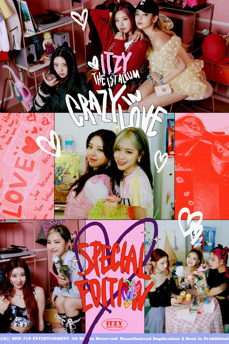 ITZY 1st Album Crazy In Love トレカ イェジ 当選 Itzy 