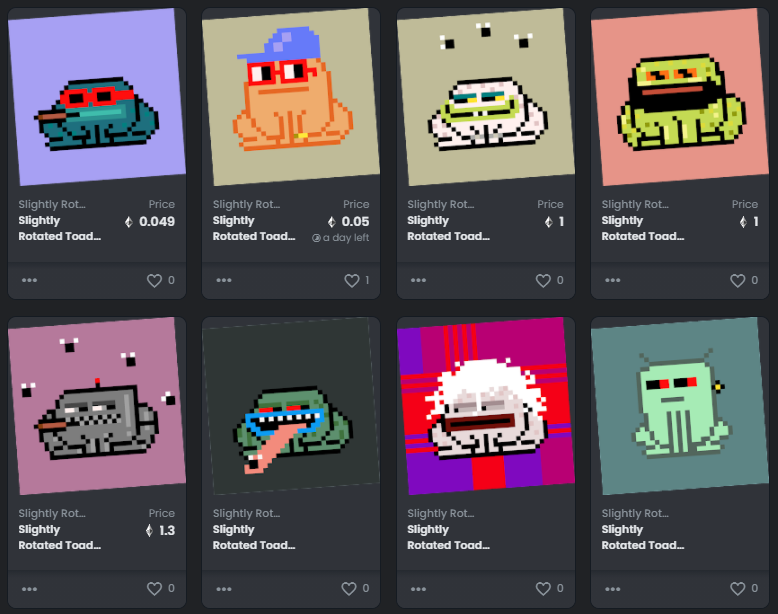 Slightly Rotated Toadz | MINTING LIVE tweet media