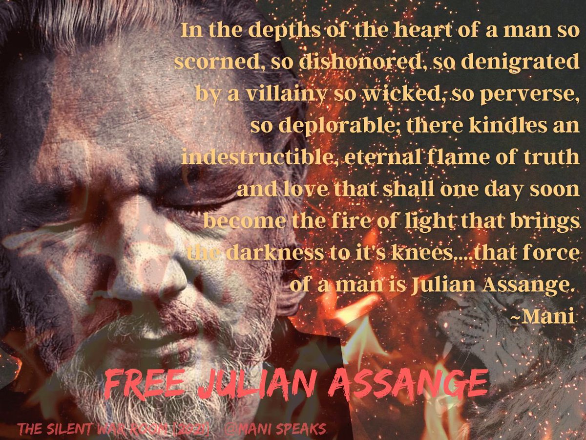 roderickgems's tweet image. Who else in recent history has been treated so unfairly and persecuted for over a decade, as has Julian Assange?

#FreeAssange 
#Fight4Julian 
#ProtectTheFirst