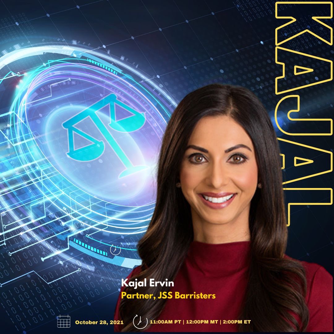 Kajal Ervin will be speaking at our upcoming event (The Modernization of Technology in Legal Practice) on Thursday October 28, 2021, at 11:00am PT | 12:00pm MT | 2:00pm ET. 

To register, please visit - bit.ly/glcepiq