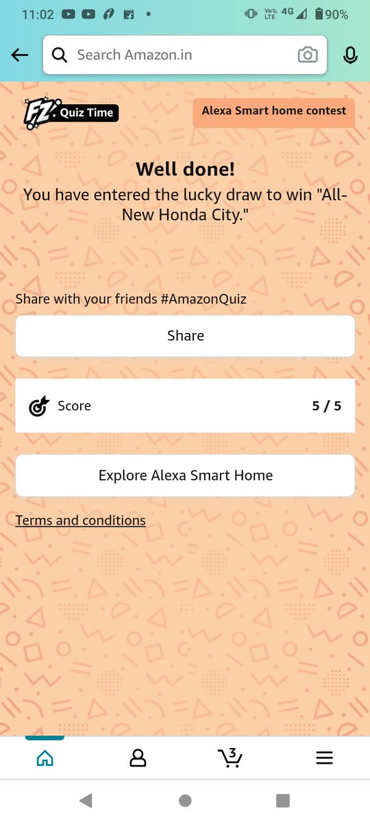 JaydeepNakar's tweet photo. #AmazonQuiz https://t.co/stoO2H2NTF