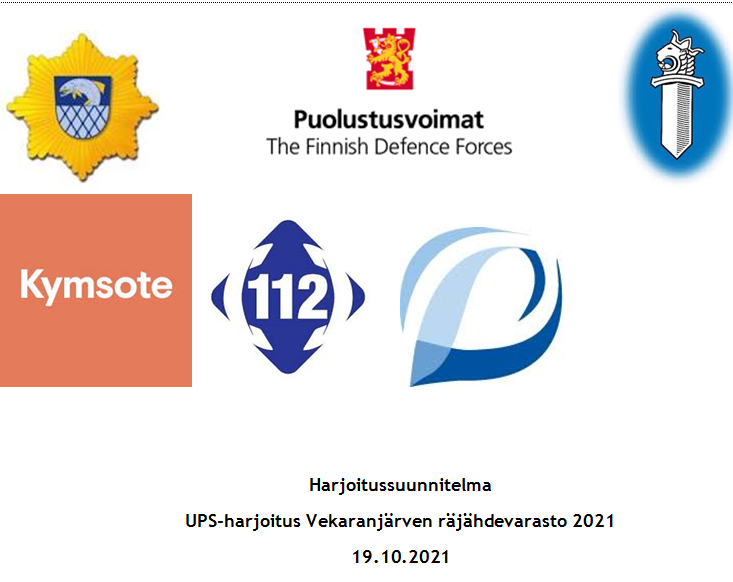 kymenpelastus's tweet photo. Tänään aamupäivällä VirYt UPS-harjoitus Karjalan Prikaatin  Pahkajärven harjoitusalueella. Mukana ovat @Kymsote ensihoito, @poliisi_kaakko, @KarjalanPR  ja 1 Logistiikkarykmentti ja @kymenpelastus. Alueella liikkuu runsaasti hälytysajoneuvoja. #UPSharjoitus #Kympe  #VirYt https://t.co/Yp4Zd5TBsL
