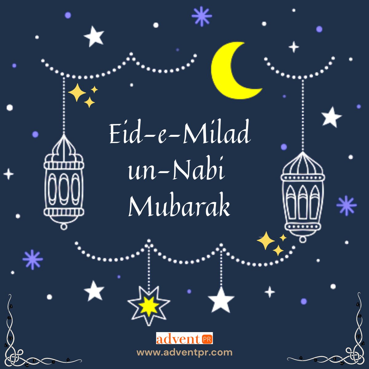 PRADVENT's tweet photo. Wishing you and your family peace, harmony, happiness, good health, and success on the holy occasion of Eid Milad-Un-Nabi.
.
#EidMiladUnNabi #EidMilad #EidMubarak #Eid2021 #happyeid #adventpr #happiness #success #health https://t.co/hK2TvS2Dxt