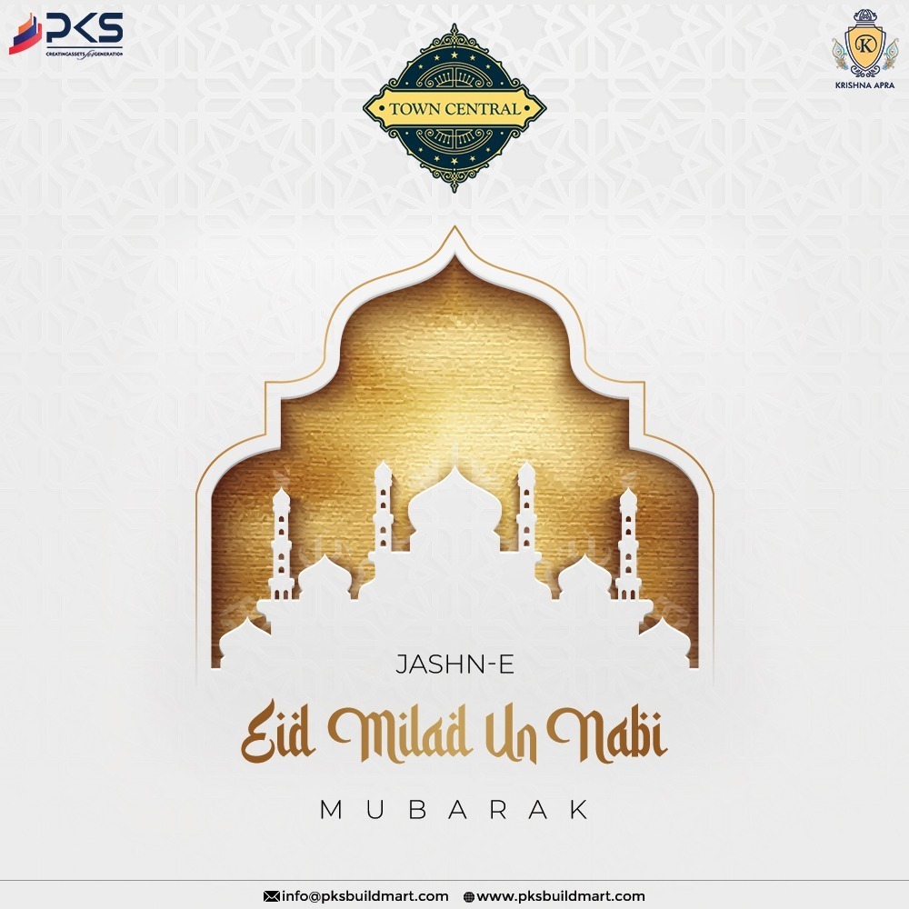 pksgroup2016's tweet photo. May the auspicious occasion of Eid-e-Milad-un-Nabi bring lots of happiness, success &amp; prosperity in your life. Team PKS Group wishes you all a very blessed Eid-e-Milad. #Eidemilad #PksGroup #towncentral https://t.co/BBGWnNnLDP
