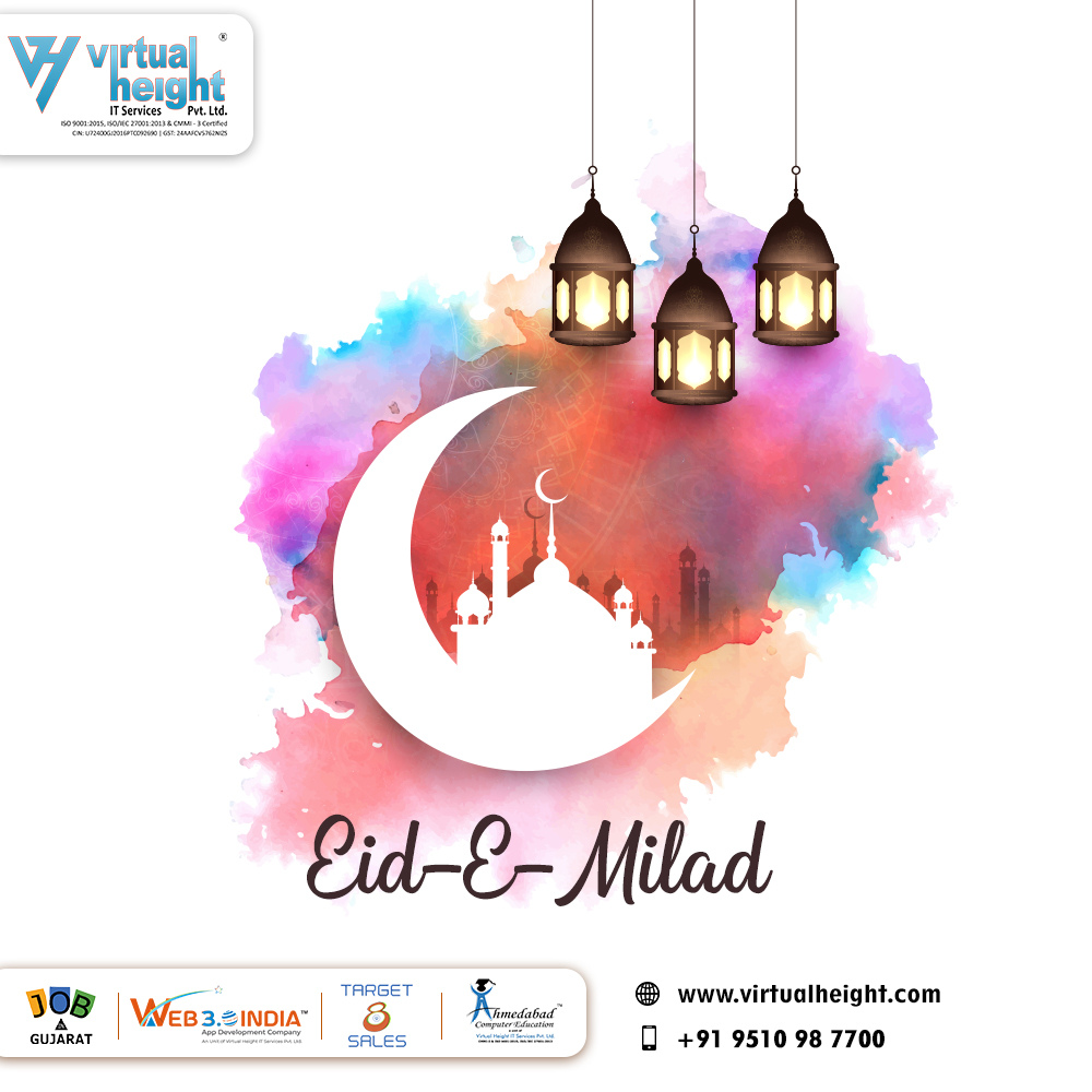 VirtualHeight's tweet photo. Eid-e-Milad Mubarak! π
.
.
.
#EidEMilad #EidMubarak #EidMubarak2021 #FestiveVibes #eidmubarak2018 #eidmubarak2021π #AhmedabadCompany #AppandWebDevelopment #WebDevelopment #AppsDevelopment #GameDevelopment #BestApplicationDevelopmentCompany #VirtualHeight #Web30India https://t.co/HR7DYzubgx
