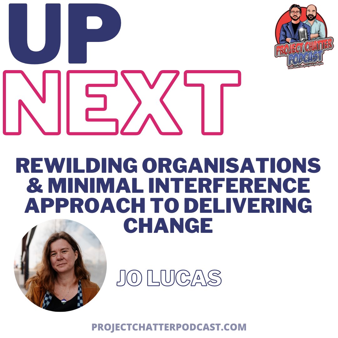 projectchatter's tweet photo. 💥Learn about Rewilding organisations &amp; minimal interference approach to delivering change with Jo Lucas! 

Back catalogue: https://t.co/f7lZW4UUZr

Sponsored by @justdo_com, @PlanAcademy &amp; @ineightsoftware

#ProjectChatterPodcast #ProjectManagement https://t.co/ssQQqRcXhi