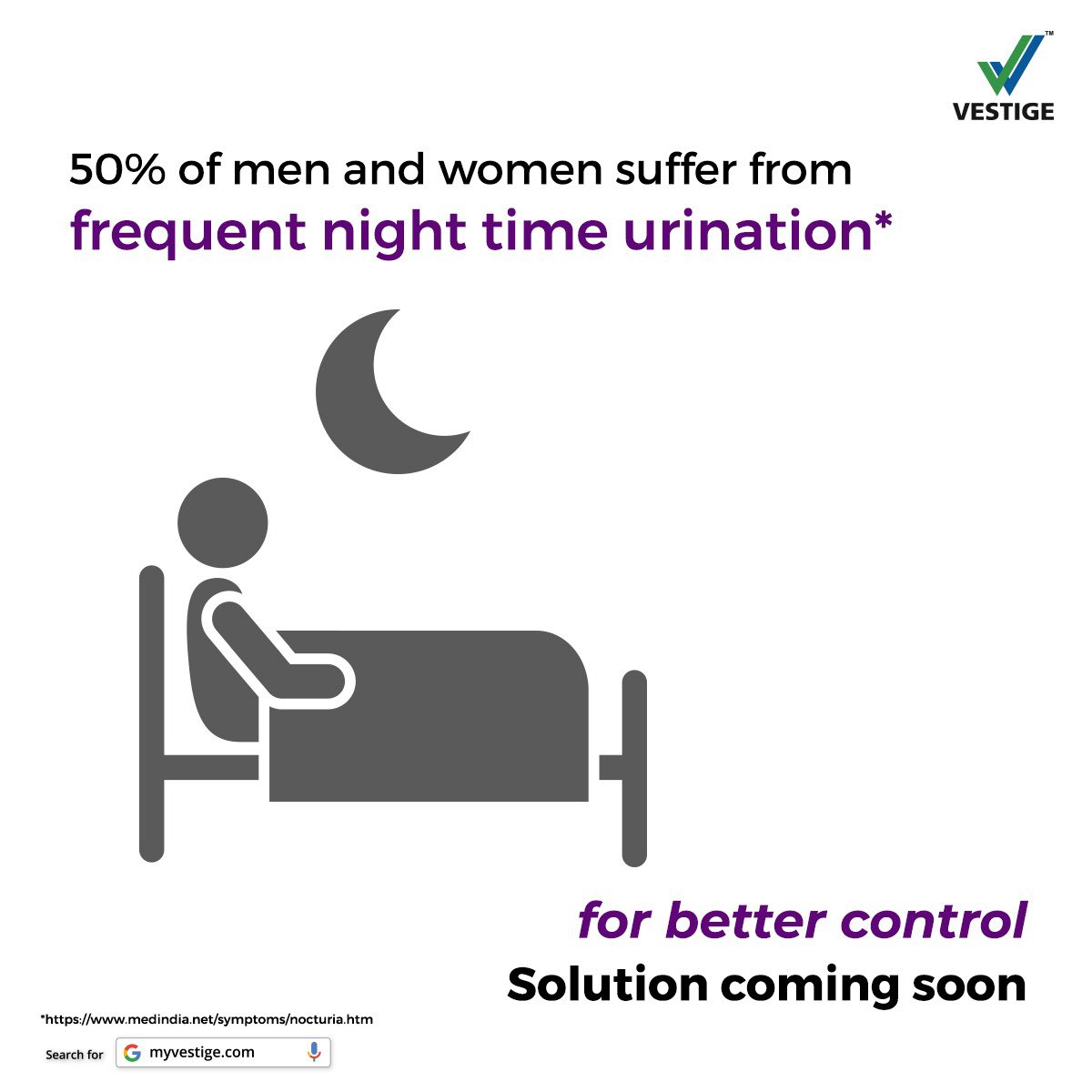 vestigemkt's tweet photo. Is frequent urination at night distributing your sleep cycle?💤
Worry no more a solution coming soon!
#WishYouWellth #HealthyLife #ImprovedSleep #QualityLife #WellBeing https://t.co/o0l7GZF3ON