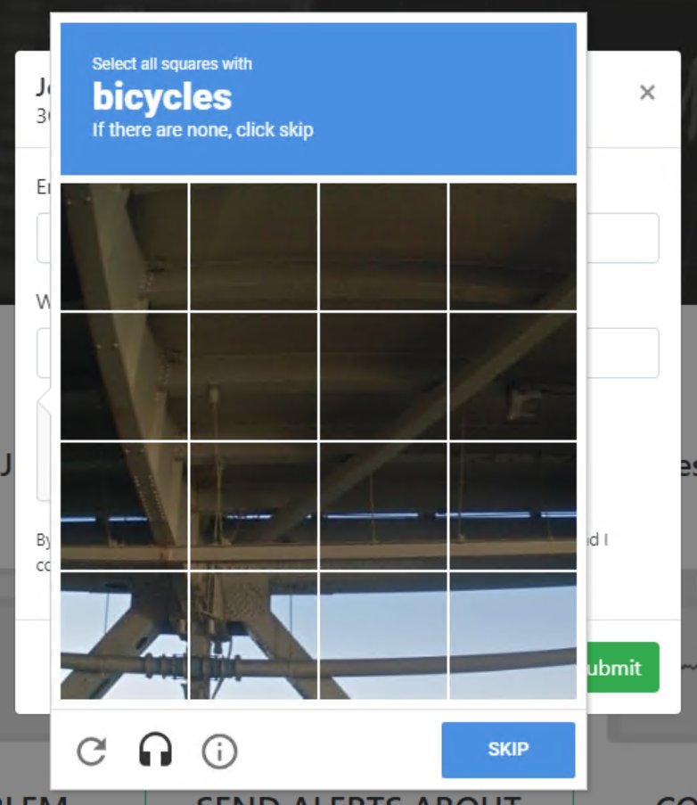 kad1r's tweet photo. Can you please find the bicycle for me? #googlecaptcha https://t.co/kXYi5B5mUD