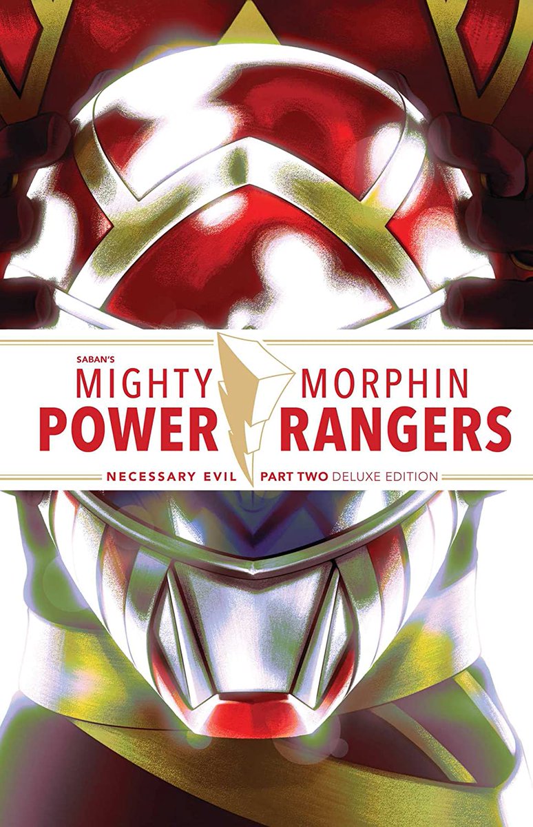 Ranger_esp's tweet photo. Portada del recopilatorio de tapa dura de la segunda mitad de #NecessaryEvil
Contiene los números 48 a 55 de #MMPR, 29 a 32 de #GoGoPR, la historia formada por portadas alternativas ilustradas por Dan Mora, el one-shot de #RangerSlayer y una nueva historia exclusiva. https://t.co/Qta9dKixCw