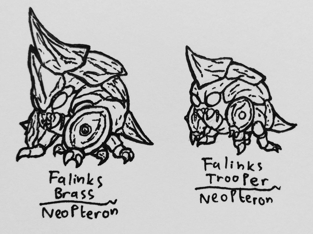 wycade's tweet photo. Falinks as Neopterons
#Pokemon #MonsterHunter #Falinks #Neopteron https://t.co/XYbOZRky8Q