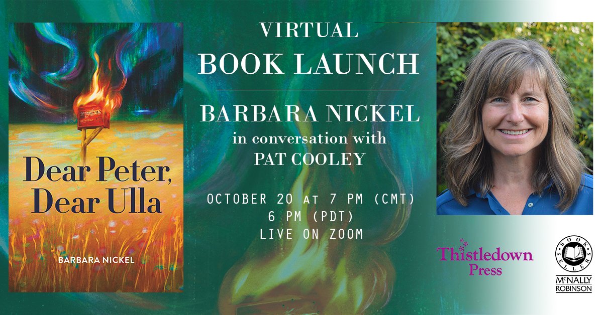 Barbara Nickel (@barbaranickel1) on Twitter photo Got my latest kids novel in the mail today! Excited to be launching Wednesday evening with @mcnallyrobinson and <a href="/ReadThistledown/">Thistledown Press</a>! To attend, register here: eventbrite.com/e/virtual-book… Got my latest kids novel in the mail today! Excited to be launching Wednesday evening with @mcnallyrobinson and <a href="/ReadThistledown/">Thistledown Press</a>! To attend, register here: eventbrite.com/e/virtual-book…